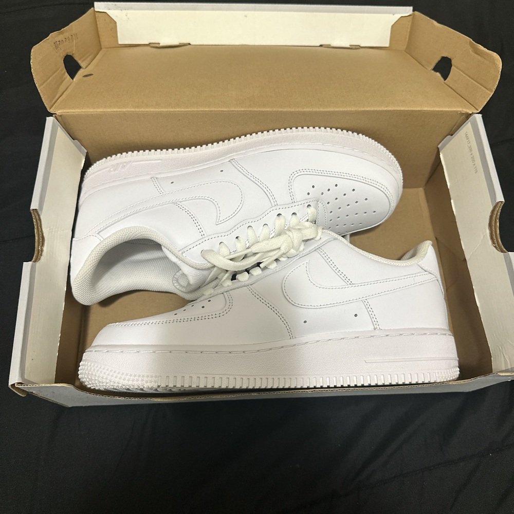 White Nike Air Force one